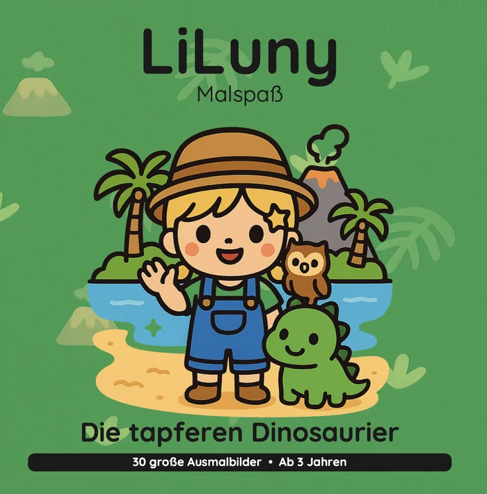 Cover von LiLuny und die tapferen Dinosaurier