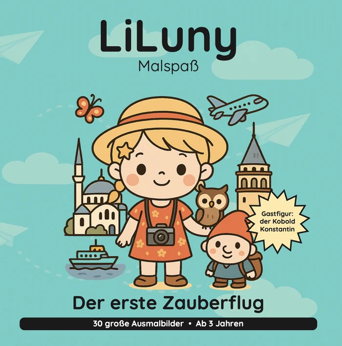 Cover LiLuny und der erste Zauberflug
