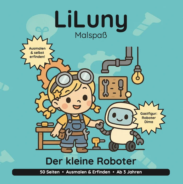 Cover LiLuny und der kleine Roboter
