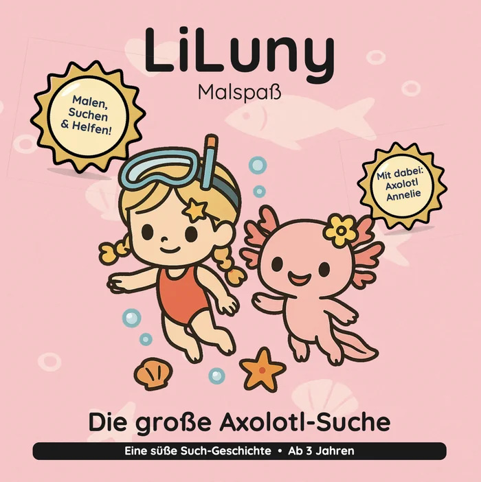 Cover von LiLuny und die große Axolotl-Suche
