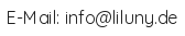 E-Mail-Adresse (siehe Bild — als Schutz vor Spam-Bots nicht als Text dargestellt)